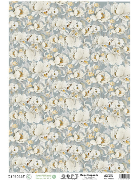 Papel de Arroz Soft 30x41cm. Decoupage PA5602