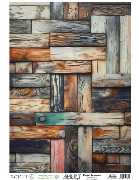 Papel de Arroz Soft 30x41cm. Decoupage PA5604