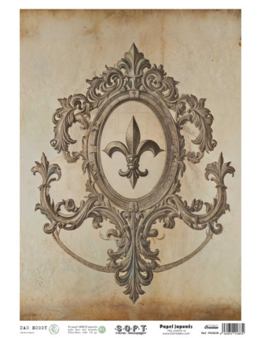 Papel de Arroz Soft 30x41cm. Decoupage PA5638
