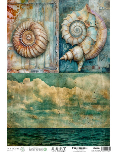 Papel de Arroz Soft 30x41cm. Decoupage PA5687