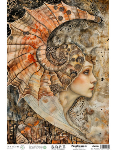 Papel de Arroz Soft 30x41cm. Decoupage PA5691
