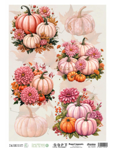 Papel de Arroz Soft 30x41cm. Decoupage PA5701
