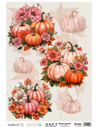 Papel de Arroz Soft 30x41cm. Decoupage PA5703