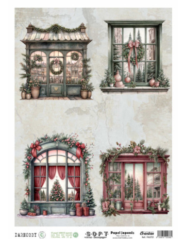 Papel de Arroz Soft 30x41cm. Decoupage PA5721