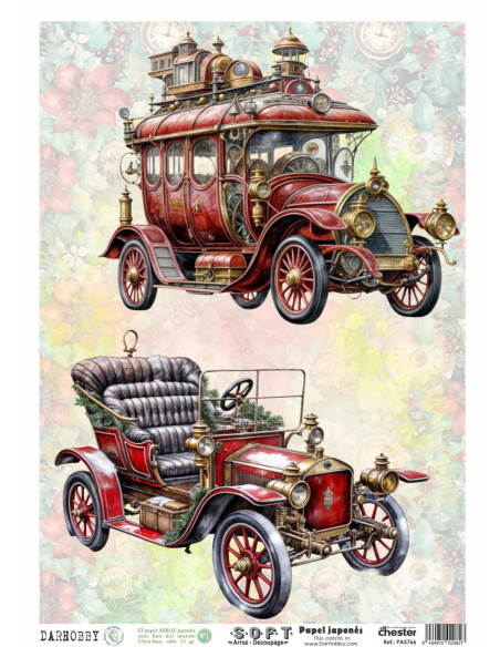 Papel de Arroz Soft 30x41cm. Decoupage PA5766