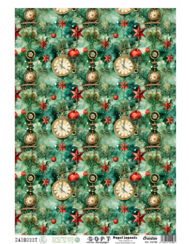 Papel de Arroz Soft 30x41cm. Decoupage PA5780