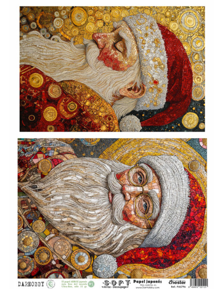 Papel de Arroz Soft 30x41cm. Decoupage PA5796