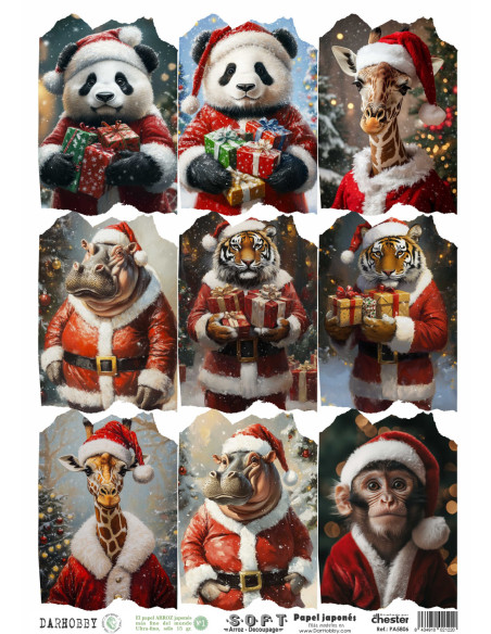 Papel de Arroz Soft 30x41cm. Decoupage PA5806