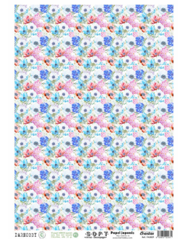 Papel de Arroz Soft 30x41cm. Decoupage PA5829