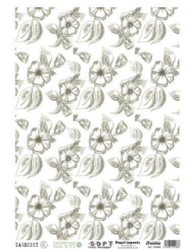 Papel de Arroz Soft 30x41cm. Decoupage PA5830