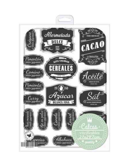 DECO-CALCA VITRIFICABLE DINA4 CT004