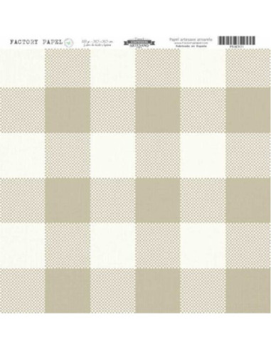 Papel Scrapbooking Artesano Premium NAUTICO 30,5X30,5CM. A 280 GR.  PSAC031