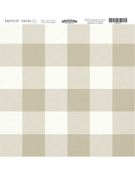Papel Scrapbooking Artesano Premium NAUTICO 30,5X30,5CM. A 280 GR.  PSAC031