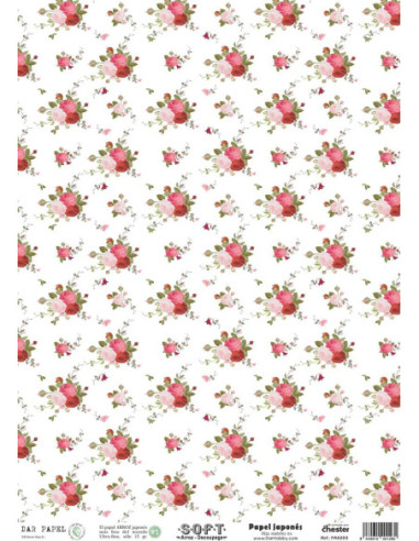 Set 8 papeles de Arroz Japnés Soft 30x42cm PASET008