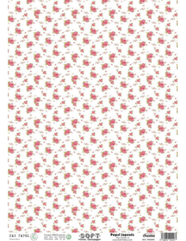 Set 8 papeles de Arroz Japnés Soft 30x42cm PASET008