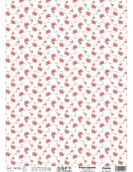 Set 8 papeles de Arroz Japnés Soft 30x42cm PASET008