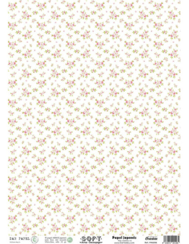Set 8 papeles de Arroz Japnés Soft 30x42cm PASET008
