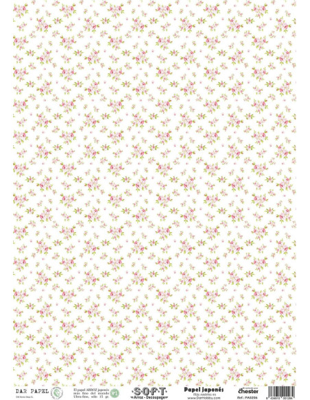 Set 8 papeles de Arroz Japnés Soft 30x42cm PASET008