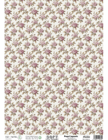 Set 8 papeles de Arroz Japnés Soft 30x42cm PASET009