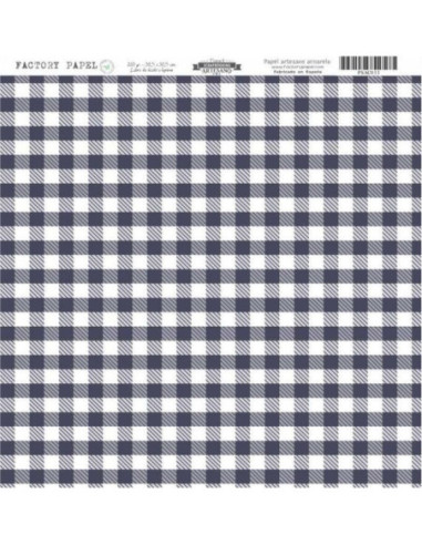 Papel Scrapbooking Artesano Premium NAUTICO 30,5X30,5CM. A 280 GR.  PSAC033