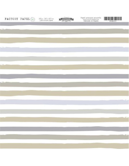 Papel Scrapbooking Artesano Premium NAUTICO 30,5X30,5CM. A 280 GR.  PSAC035