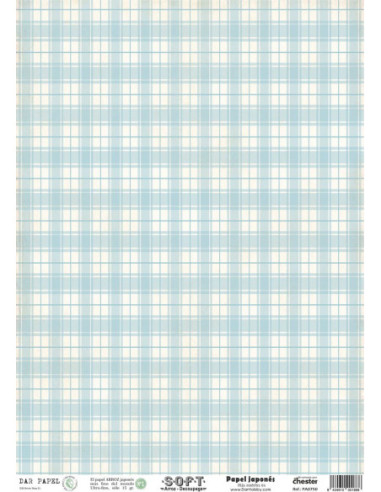 Set 8 papeles de Arroz Japnés Soft 30x42cm PASET019