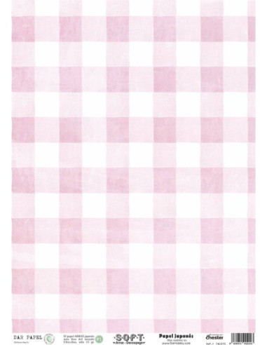 Set 8 papeles de Arroz Japnés Soft 30x42cm PASET026