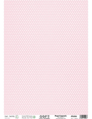 Set 8 papeles de Arroz Japnés Soft 30x42cm PASET026