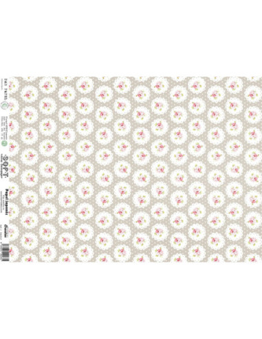 Set 8 papeles de Arroz Japnés Soft 30x42cm PASET027