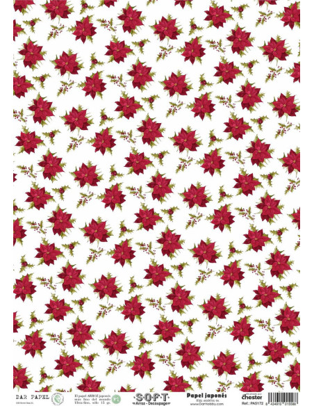 Set 8 papeles de Arroz Japnés Soft 30x42cm PASET043