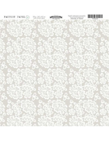 Papel Scrapbooking Artesano Premium BODAS 30,5X30,5CM. A 280 GR.  PSAC046