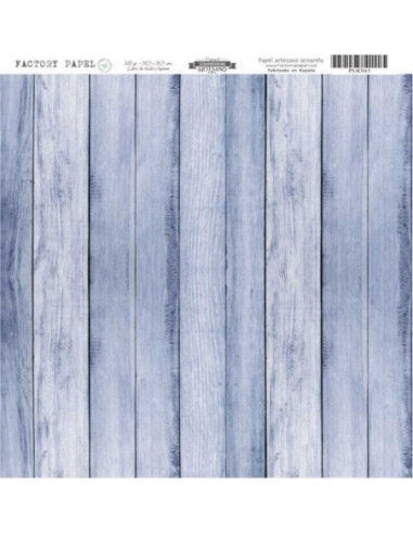 Papel Scrapbooking Artesano Premium JEANS 30,5X30,5CM. A 280 GR.  PSAC065