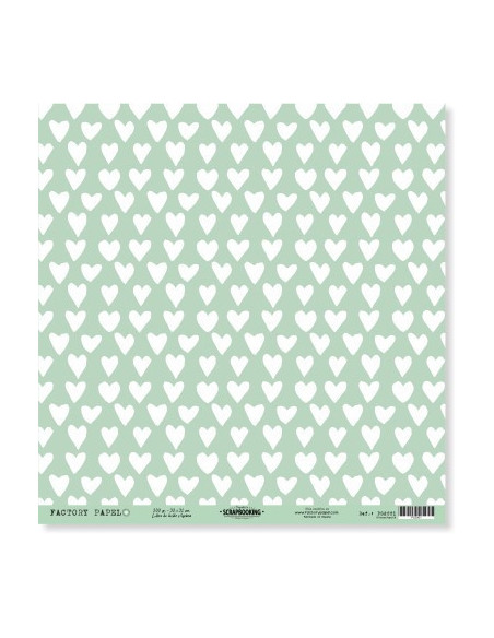 Papel scrapbooking Artesano Premium 30,5x30,5cm. 280 gr. Una cara PS2001