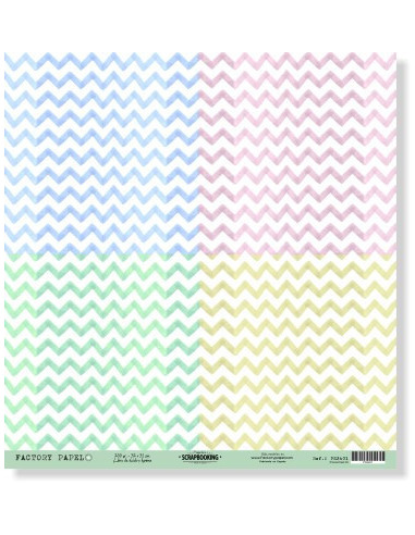 Papel scrapbooking Artesano Premium 30,5x30,5cm. 280 gr. Una cara PS2401