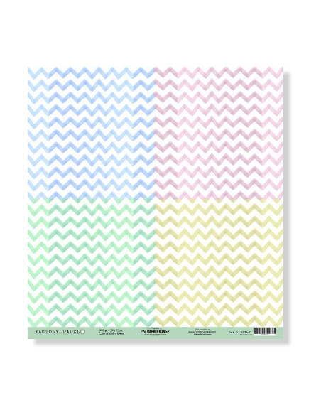 Papel scrapbooking Artesano Premium 30,5x30,5cm. 280 gr. Una cara PS2401