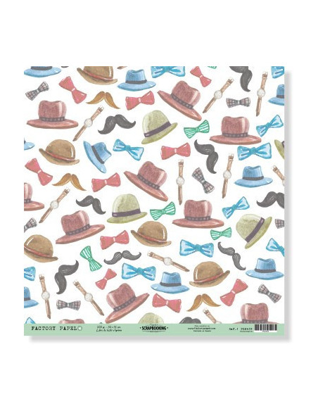 Papel scrapbooking Artesano Premium 30,5x30,5cm. 280 gr. Una cara PS2403
