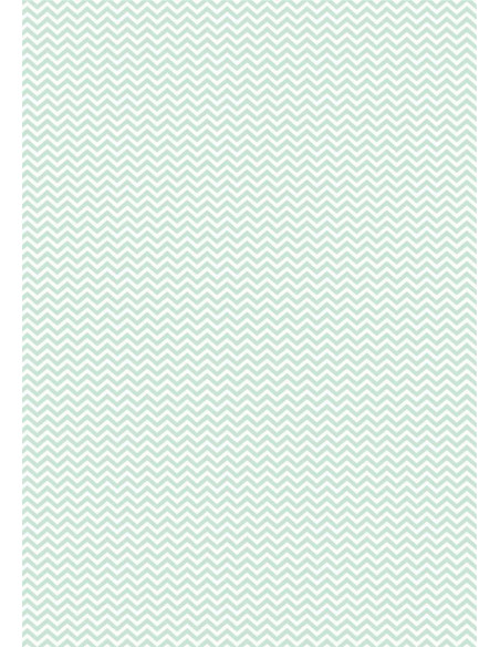 SET 5 PAPELES ADHESIVOS A4 21X29,7 CM. "MINT" KSA1104